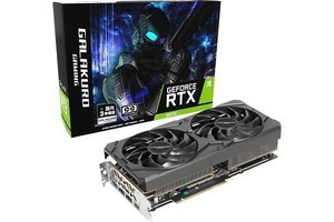 GALAKURO、GeForce RTX 3070搭載でデュアルファンのグラフィックスカード