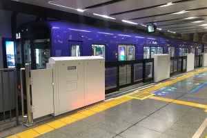 阪神電気鉄道、神戸三宮駅1・3番線ホーム可動式ホーム柵供用開始へ