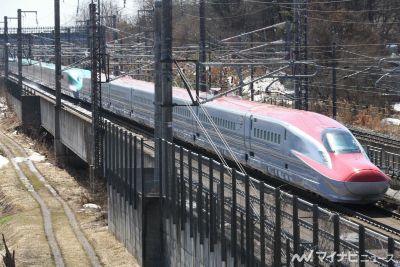 Jr東日本 東北新幹線一ノ関 盛岡間2 16再開 臨時ダイヤで運転 マイナビニュース