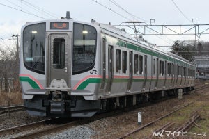 JR東日本、東北本線盛岡駅・一ノ関駅から仙台駅へ臨時快速列車運転