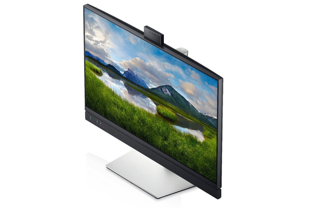 デル、Webカメラを搭載するビデオ会議用ディスプレイ3製品 - 23.8型 