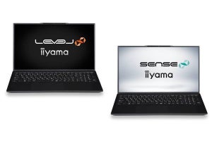 iiyama PCの各シリーズから第11世代Intel Core i7・i5の15.6型ノートPC