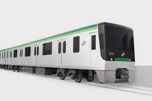 仙台市地下鉄南北線に新型車両3000系を投入、3/9からデザイン投票