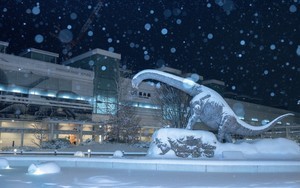 【福井に氷河期到来!?】寒波に襲われた福井駅前がどえらいことに! 奇跡の光景を収めた写真に28万いいね -「行きたい」「現実なの?」とツイッター騒然