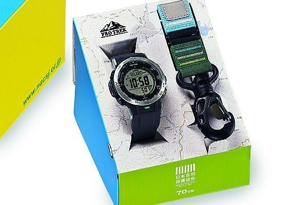 カシオのアウトドアウオッチ「PRO TREK」、日本自然保護協会とのコラボ