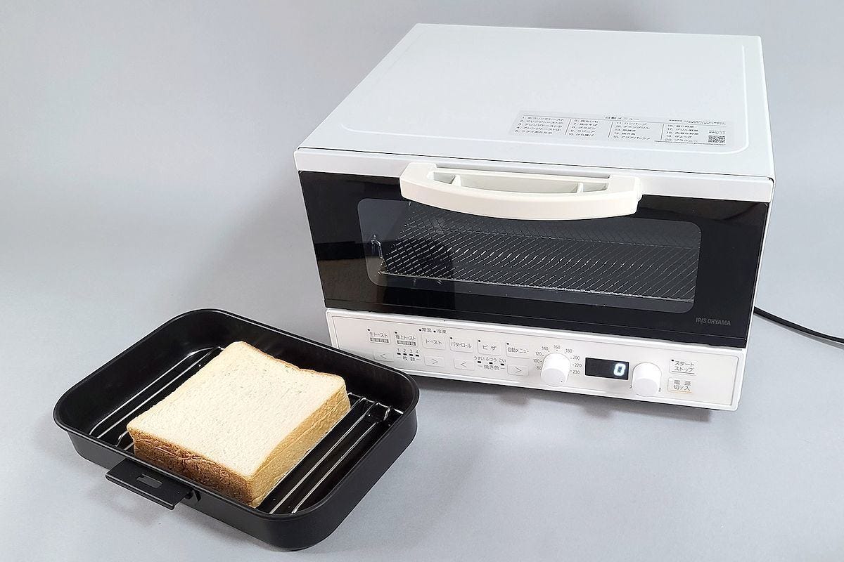 アイリスオーヤマ高機能トースター「MOT-401」レビュー、生食パンの