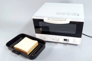 アイリスオーヤマ高機能トースター「MOT-401」レビュー、生食パンのフワフワを再現！ パン以外も使い勝手よし