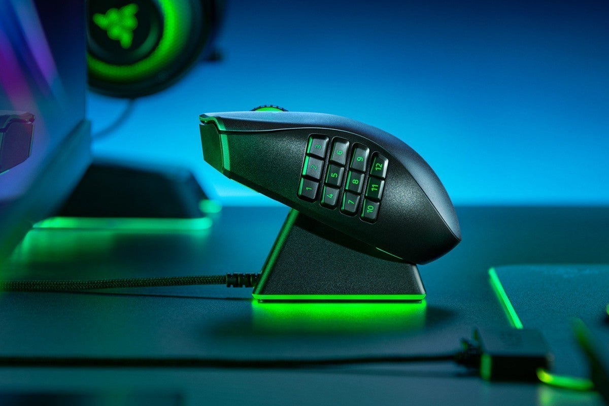 Razer、サイドプレート交換可能なマウス「Naga Pro」のチャージ