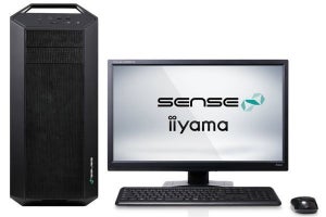 iiyama PC、拡張性の高いミドルタワーケース採用のデスクトップPC