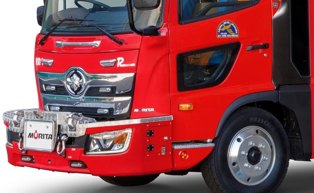 まさにヒーローマシン モリタの新しい消防車がかっこよくて機能的 マイナビニュース