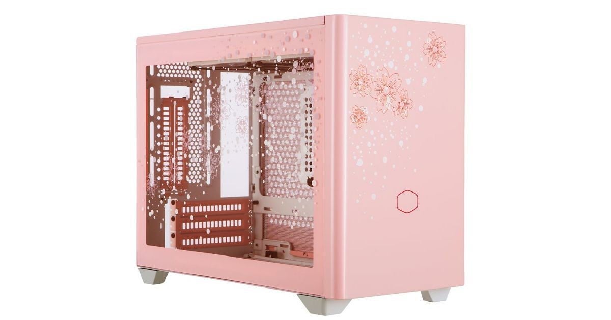 Cooler Master、桜モチーフのピンク・ホワイトMini-ITXケース | マイナビニュース