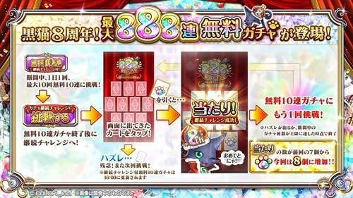 クイズrpg 魔法使いと黒猫のウィズ 8周年記念キャンペーン生放送を開催 黒ウィズ部屋 公開も マイナビニュース