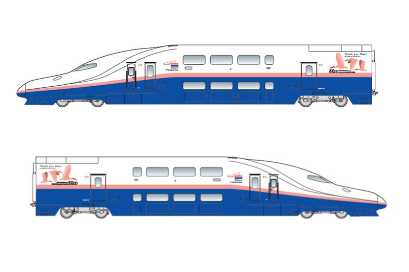 Jr東日本 上越新幹線e4系 Max ラストラン企画 車両などに装飾 マイナビニュース