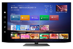シャープAQUOSテレビに家電連携機能、“洗濯終了”、“室温上昇”など通知