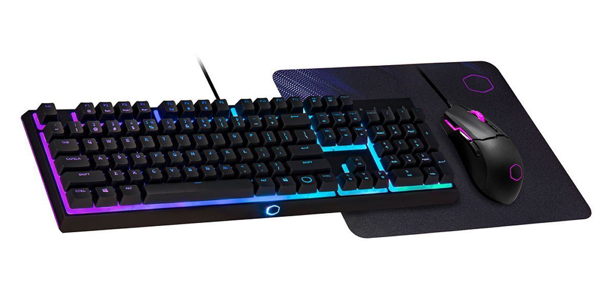 Cooler Master、キーボード・マウス・マウスパッドの3点セット | マイナビニュース