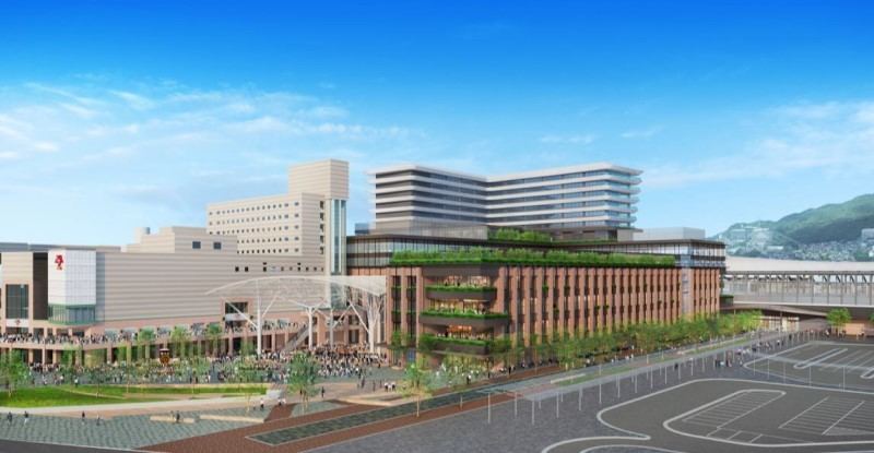 JR九州、長崎駅の新駅ビル全面開業は2023年秋 - 計画を一部見直し
