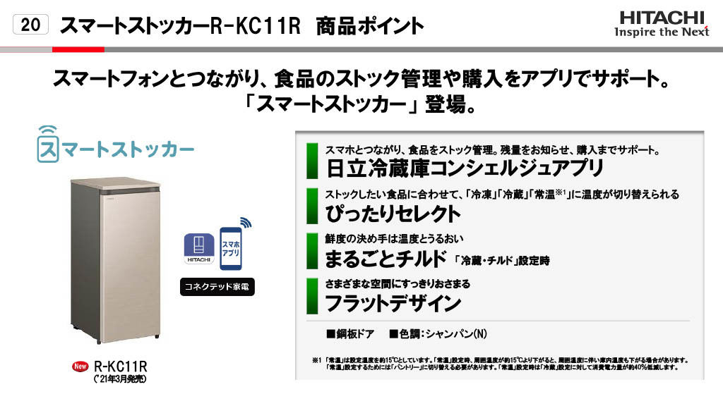 スマートストッカーの機能一覧