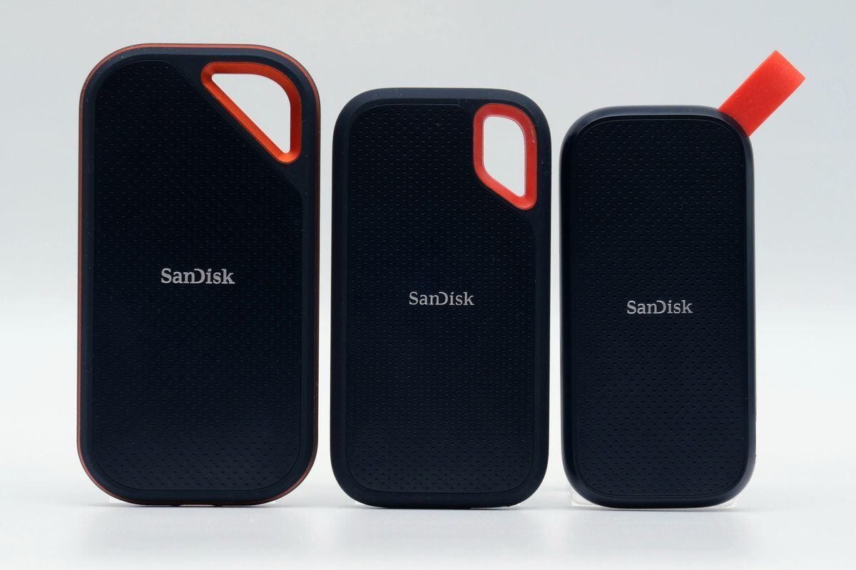 【最終値下げ】SanDisk 外付けポータブルSSD 1TB
