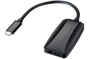 USB-CからDisplayPortに出力するための変換アダプタ - サンワサプライから