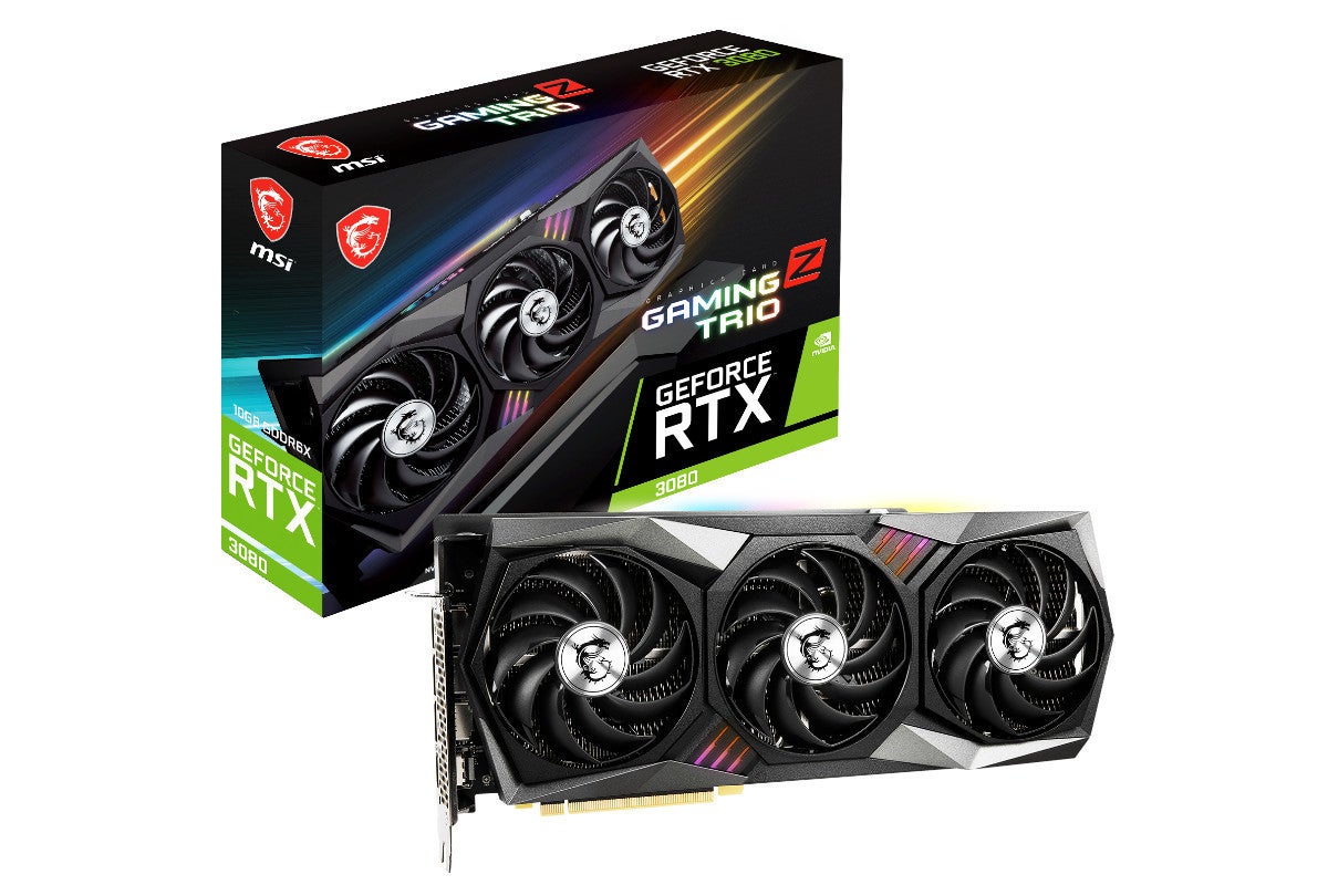 MSI、トップクラスの冷却性能を実現した「GeForce RTX 3080 GAMING Z TRIO 10G」 | マイナビニュース