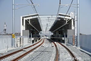 東武アーバンパークライン(野田線)愛宕駅、高架化で3/28から新駅舎