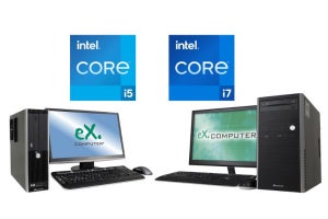TSUKUMO、スタンダードな「eXcomputer」シリーズに第11世代Intel Core搭載モデル