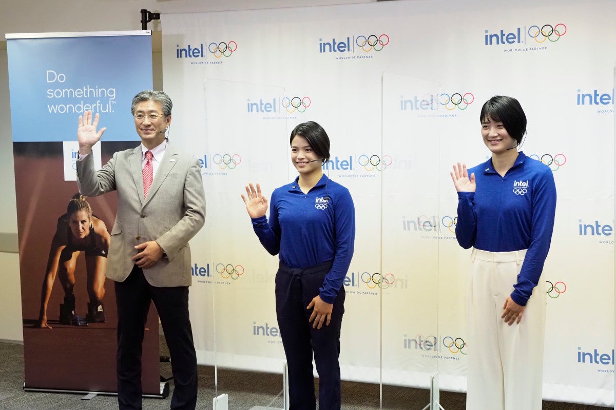 インテル 日本人アスリート2名を東京オリンピックのテクノロジー アンバサダーに マイナビニュース