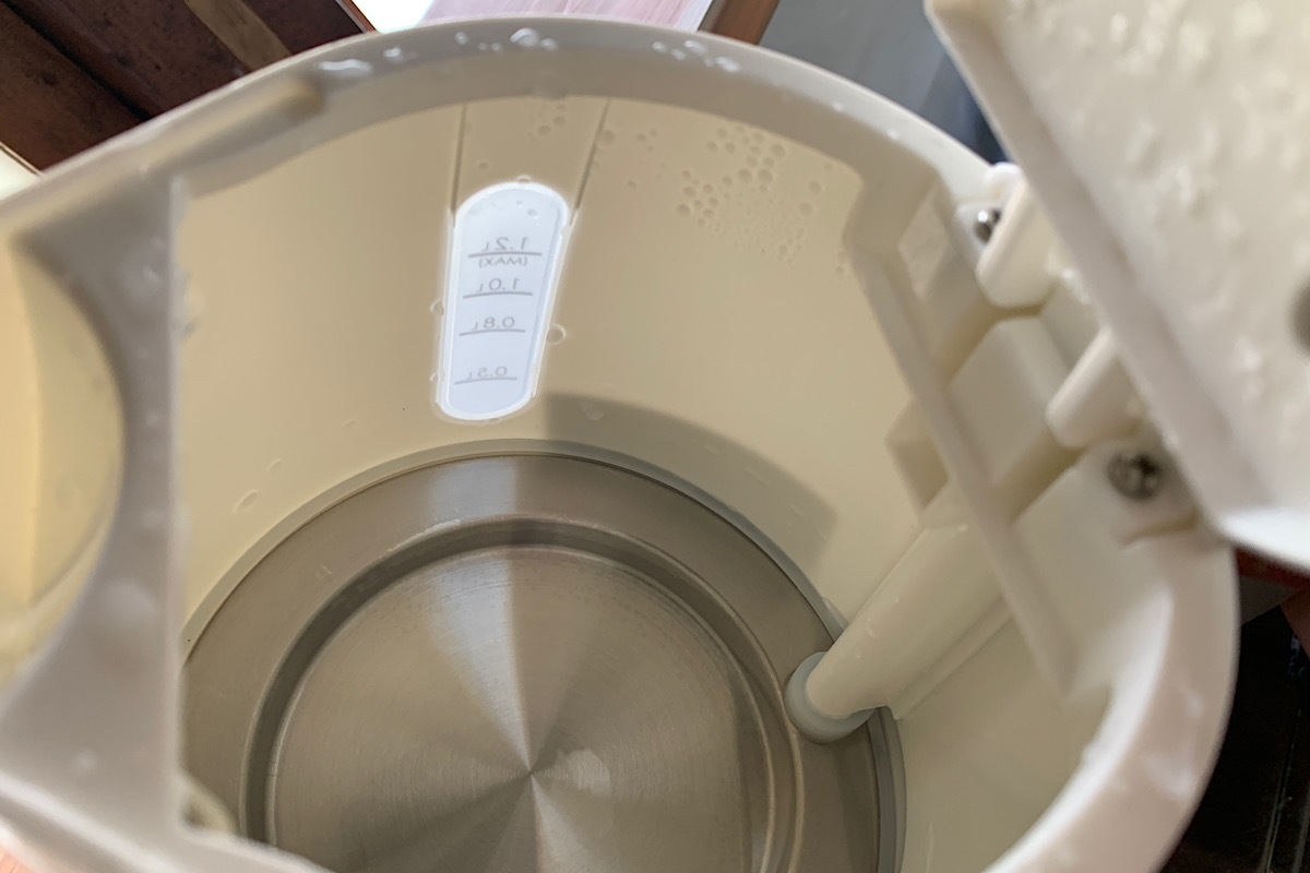 【やってみた】電気ケトルの簡単掃除方法