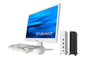 エプソン、第11世代Intel Coreにも対応のマイクロPC「Endeavor ST50」