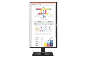 LG、Type-C接続とデイジーチェーン対応の23.8型/WQHDディスプレイ「24QP750-B」