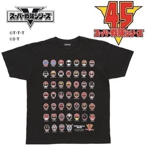 スーパー戦隊シリーズ45作記念Tシャツにゼンカイザーと歴代レッドがズラリ