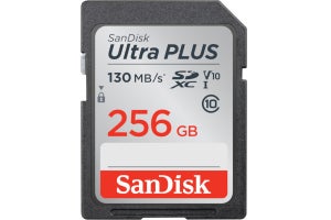 サンディスク、SDカード「Ultra PLUS」シリーズに256GBモデル