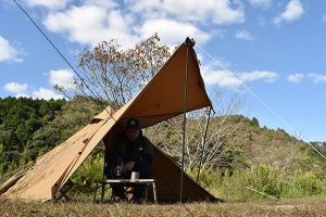 完売した「ソロキャンプ用テント」が再販を開始