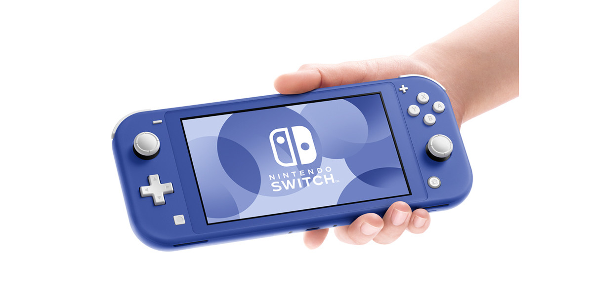 任天堂「Switch Lite」に新色ブルー、5月21日発売 | マイナビニュース