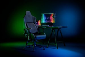 Razer、ゲーミングチェア「Iskur」のブラックステッチモデル