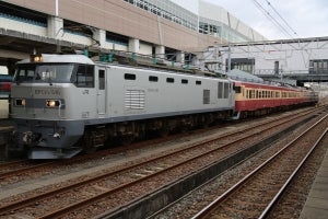 えちごトキめき鉄道、413系3両と「クハ455-701」到着 - 動画も公開