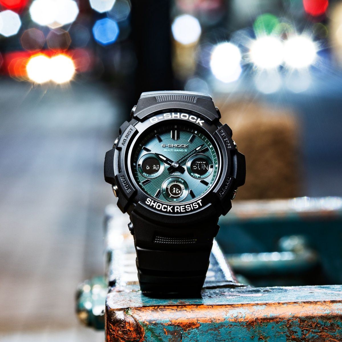 G-SHOCK カシオーク ブラック×グリーン - 通販 - hanackenovinky.cz