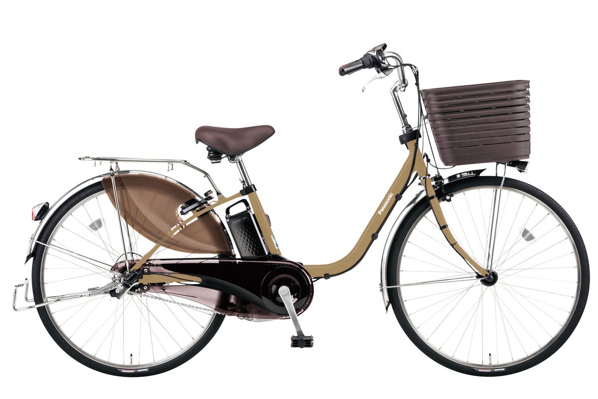 パナソニック、街乗り電動アシスト自転車「ビビ・DX」に限定のイエロー 