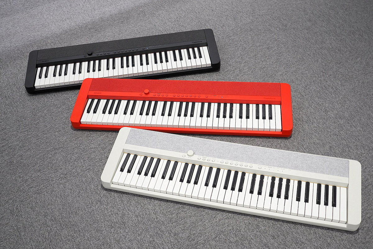 カシオの電子キーボード「CT-S1」- もっと気軽に音楽と演奏を楽しむ