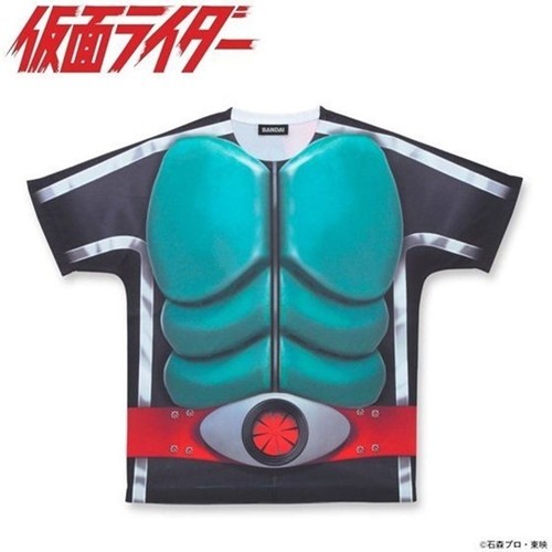 仮面ライダー1号のなりきりtシャツが登場 ベルトやマフラーもデザイン マイナビニュース