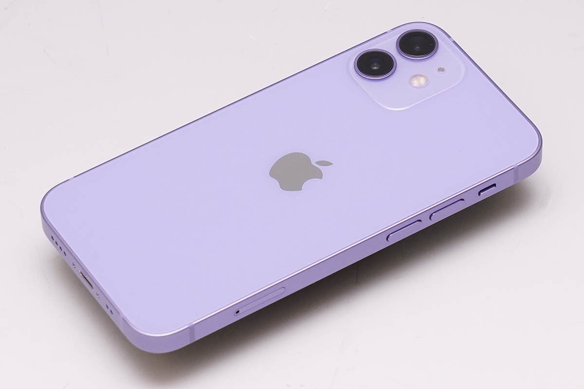 Iphone 12の新色 パープル を入手 魅力的な色合いにゾッコン マイナビニュース