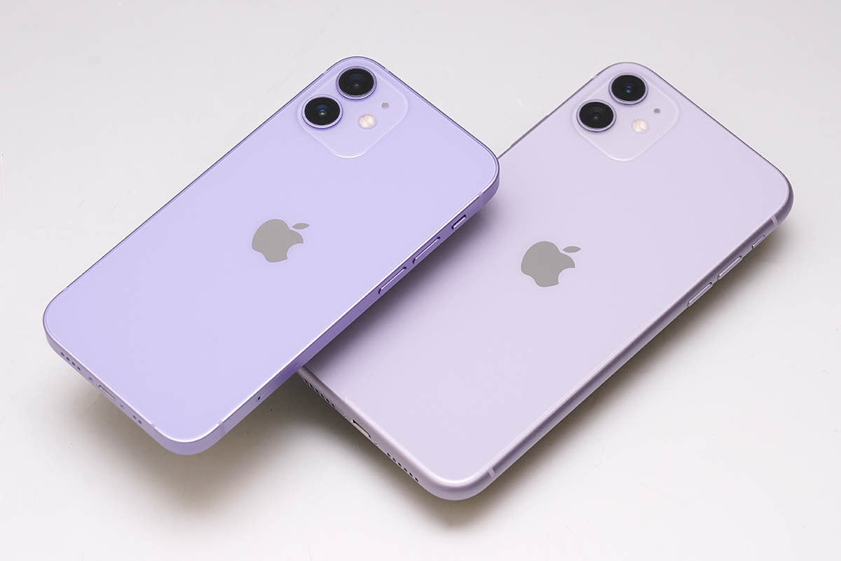 iPhone 12の新色「パープル」を入手! 魅力的な色合いにゾッコン