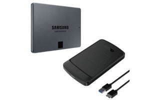 「Samsung SATA SSD 870 QVO 1TB」とUSB 3.0外付けケースのバンドルモデル