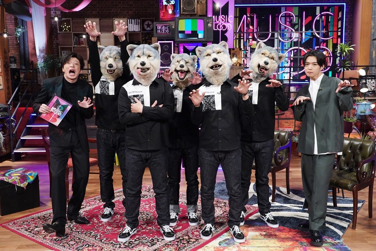 Man With A Mission 田中圭の バーター で Music Blood 出演 マイナビニュース