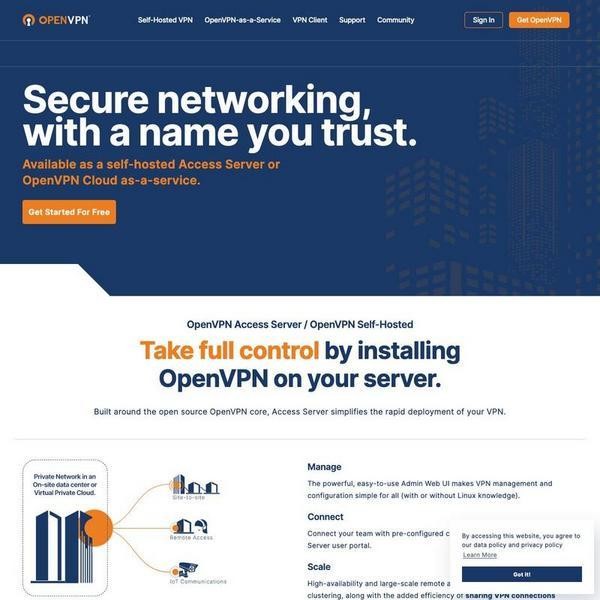 VPN Software Solutions & Services For Business｜OpenVPN