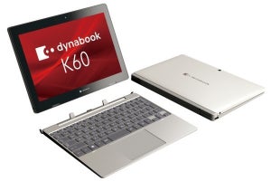 Dynabook、デタッチャブル式の10.1型モバイル2in1「dynabook K60・K50」