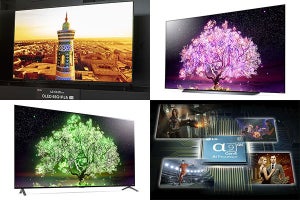 LG、“史上最高”新パネル「OLED evo」採用の4K有機ELテレビ