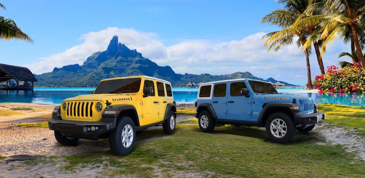 南国のビーチを想起させる限定車 Jeep Wrangler Unlimited Islander 発売 マイナビニュース