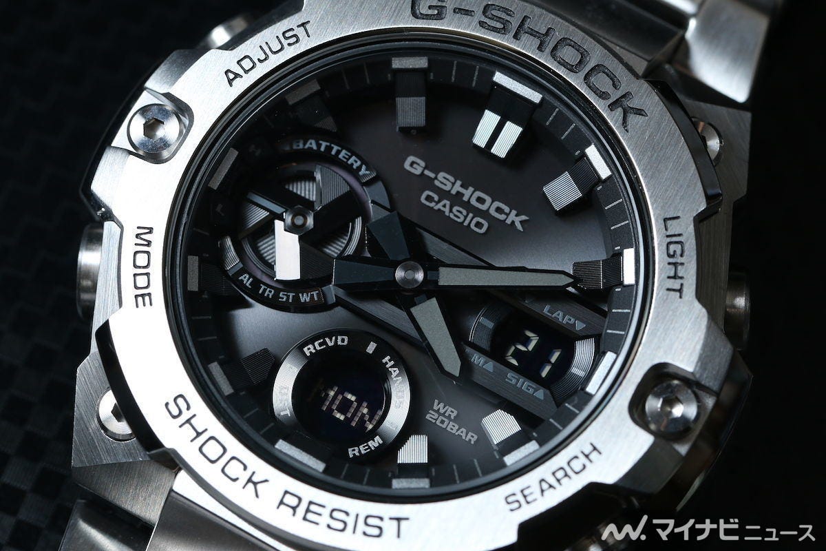 G-SHOCK新作を写真で - 正統進化したG-STEELの純血種「GST-B400