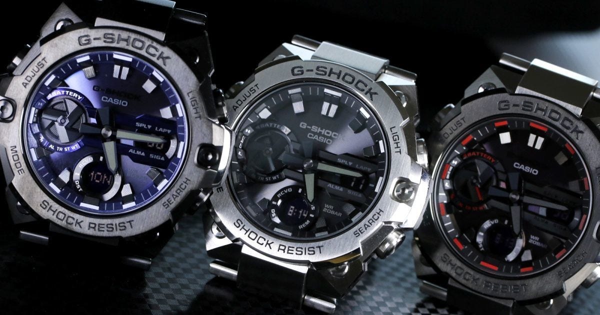 G-SHOCK新作を写真で - 正統進化したG-STEELの純血種「GST-B400